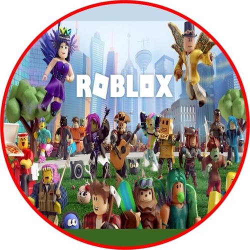 OPŁATEK NA TORT ROBLOX POSTACIE GRA