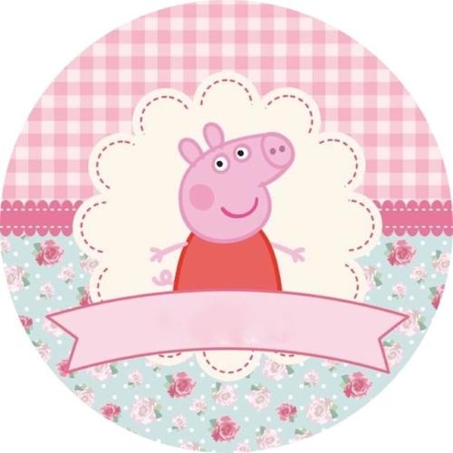 OPŁATEK NA TORT URODZINY ŚWINKA PEPPA