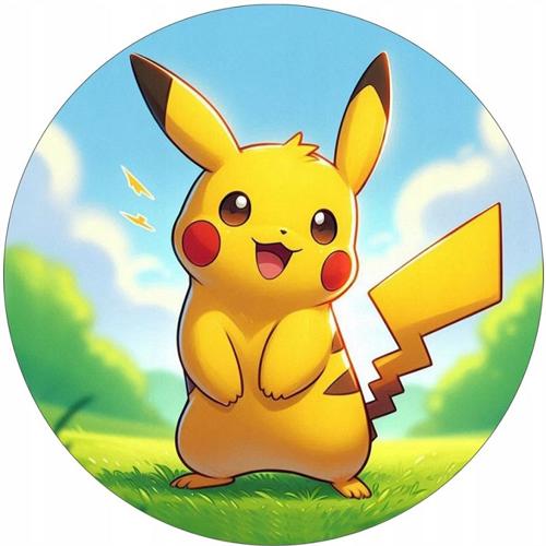 OPŁATEK NA TORT POKEMON PIKACHU PSYDUCK