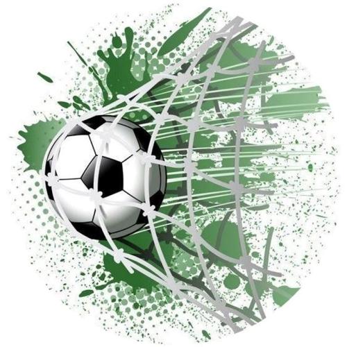 OPŁATEK NA TORT PIŁKA NOŻNA BRAMKA GOL