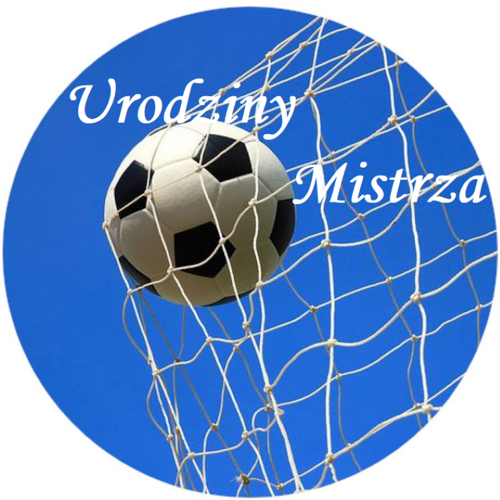 OPŁATEK NA TORT PIŁKA NOŻNA MECZ BRAMKA GOL