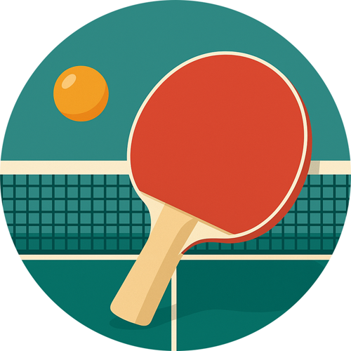 OPŁATEK NA TORT RAKIETKA PING  PONG TENIS STOŁOWY