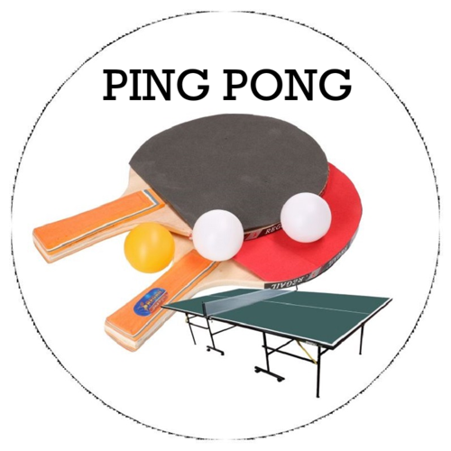 OPŁATEK NA TORT PING PONG TENIS STOŁOWY RAKIETKI