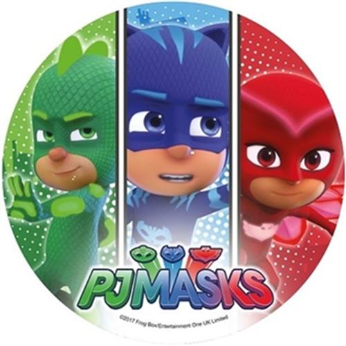 OPŁATEK NA TORT URODZINY PJ MASKS