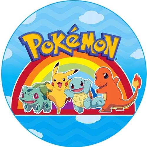 OPŁATEK NA TORT POKEMON POKEMONY