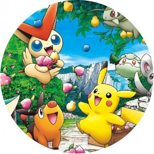 OPŁATEK NA TORT POKEMON POKEMONY PIKACHU