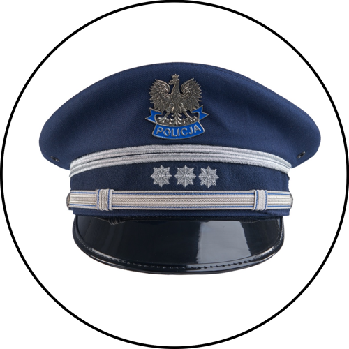 OPŁATEK NA TORT POLICJA POLICJANT CZAPKA