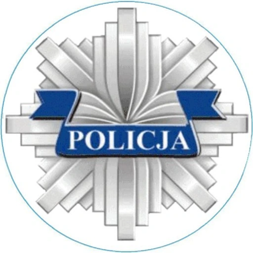 OPŁATEK NA TORT POLICJA POLICJANT ODZNAKA BLACHA