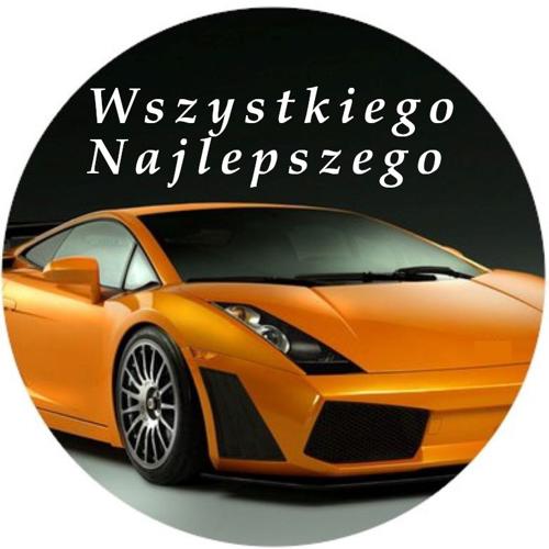 OPŁATEK NA TORT LAMBORGHINI AUTO BRYKA