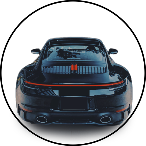 OPŁATEK NA TORT URODZINY 18 30 40 50 PORSCHE