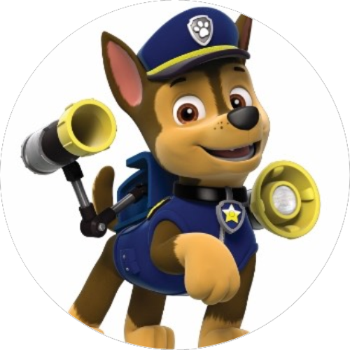 OPŁATEK NA TORT URODZINY PAW PATROL CHASE