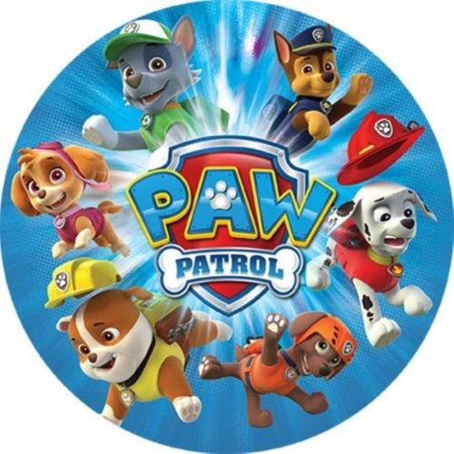 PSI PATROL OPŁATEK NA TORT URODZINOWY