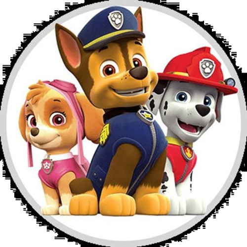 OPŁATEK NA TORT PSI PATROL CHASE SKYE MARSHALL
