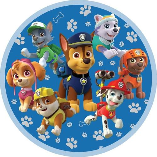 OPŁATEK NA TORT URODZINY PSI PATROL