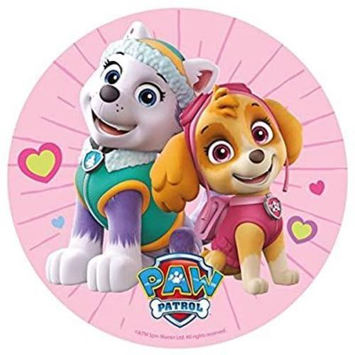 OPŁATEK NA TORT URODZINY PSI PATROL SKYE PAW