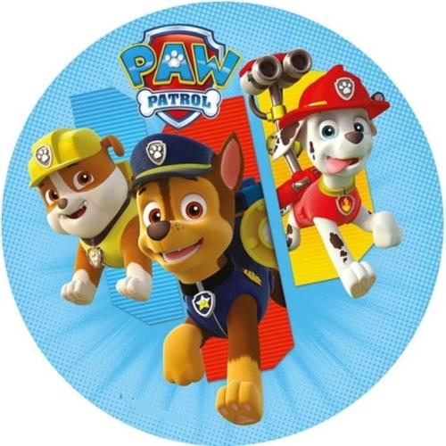 OPŁATEK NA TORT URODZINY PSI PATROL