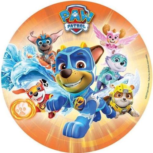 OPŁATEK NA TORT URODZINY PSY PIESKI PAW PATROL
