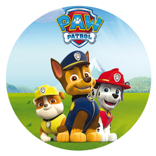 OPŁATEK NA TORT PSY PIESKI PIES PAW PATROL