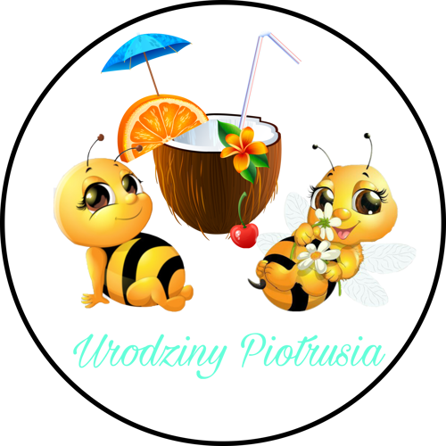 OPŁATEK NA TORT URODZINY PSZCZÓŁKA MAJA GUCIO